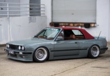 Richtig schön rechtsgelenkt: E30 Cabrio auf kalifornische Art