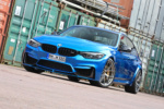 BMW M3 F80 Long Beach Blue metallic Front