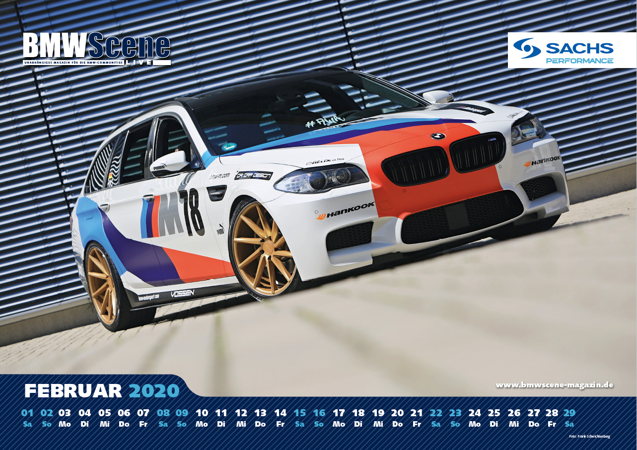 BMW Scene live Kalender