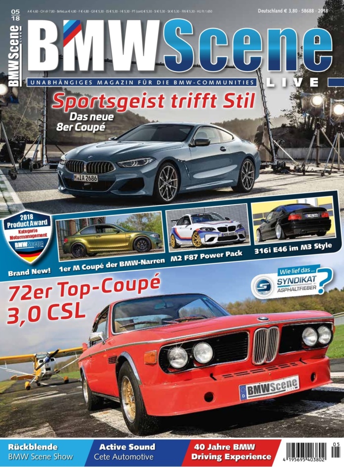 BMW Scene Magazin Ausgabe 6/2018