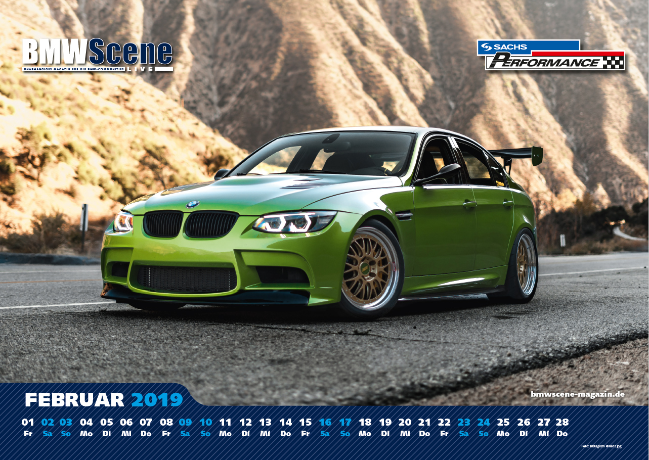 BMW Scene live Kalender