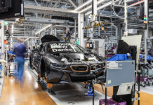 20.000ster i8 in Leipzig vom Band gelaufen 20.000 I8 im Werk Leipzig vom Band gelaufen.