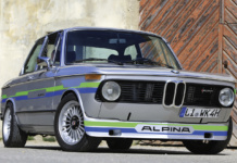 1975er BMW E10 2002 tii Alpina A4