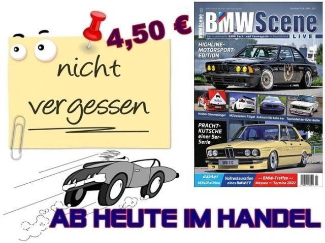 Willkommen bei der BMW SCENE live - BMW SCENE LIVE Magazin